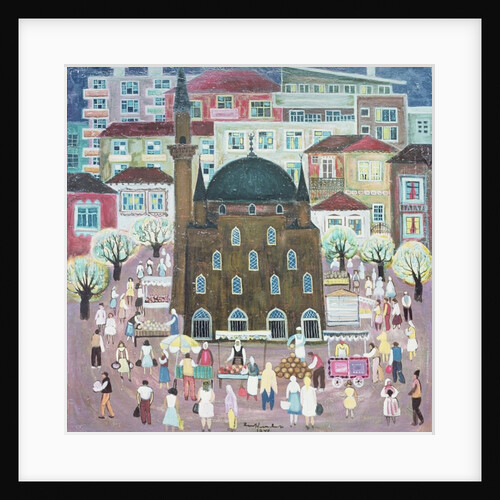 Mosque in Razgrad, 1972 by Radi Nedelchev