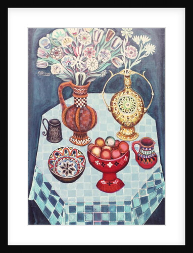 Still Life with Red Apples, 1967 by Radi Nedelchev