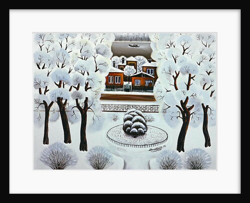 Winter Day, 1978 by Radi Nedelchev