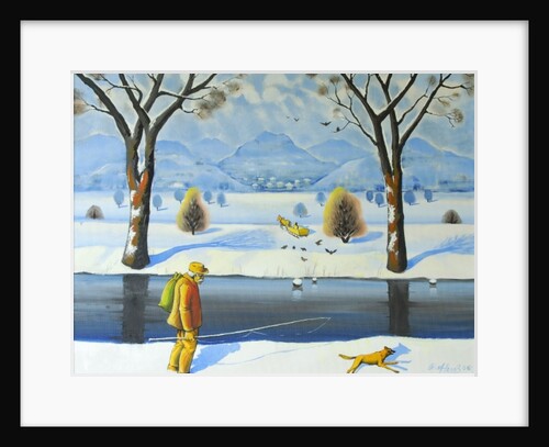 Winters Walk, 2005 by Radi Nedelchev