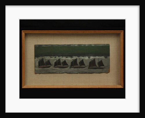 Four Schooners, c.1930 by Alfred Wallis