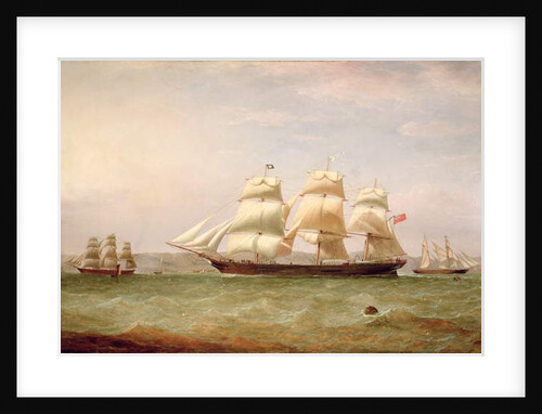 The Medium Clipper, 'John Lidget', off Greenock, 1862 by William Clark