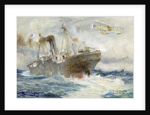 Engaging the Enemy by Charles William Wyllie