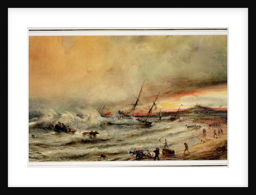 The Shipwreck, 1832 by Jean Antoine Theodore Gudin