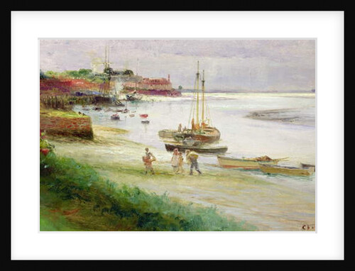 Family Disembarking at Low Water by William Lionel Wyllie