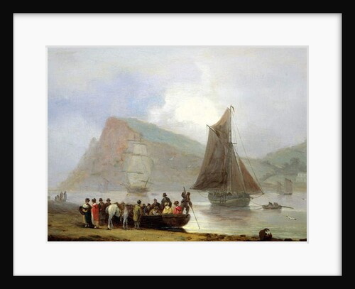 Boarding the Ferry at Teignmouth, 1821 by Thomas Luny