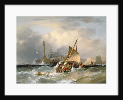 Lugger Entering Margate by George the Elder Chambers