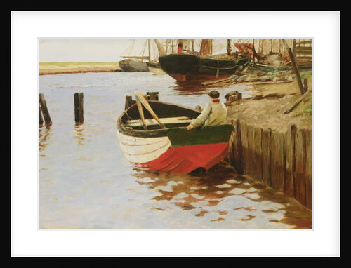 Ferry Boy, Gorleston by Miller Smith