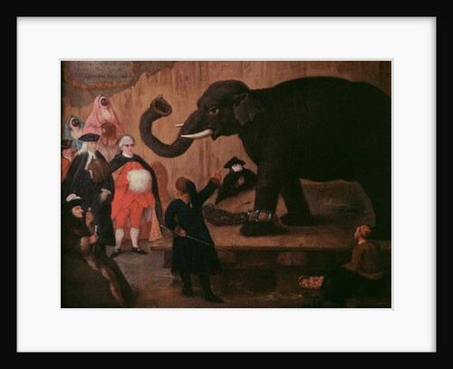 An Elephant Shown in Venice by Pietro Longhi