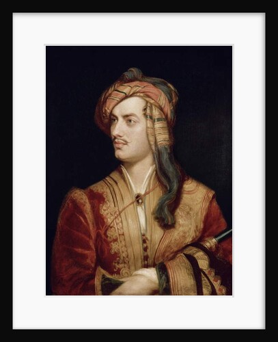 Portrait of George Gordon in Albanian Dress, 1813 by Thomas Phillips