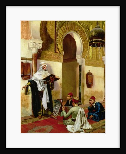 The Lesson by Rudolphe Ernst