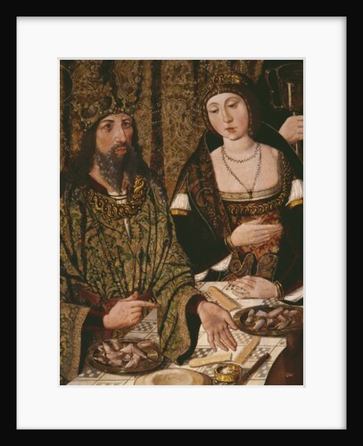 Life of St. Thomas in India, the marriage feast of the King's son of Andropolis by Alonso de Sedano