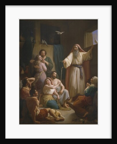 Interior of Noah's Ark, 1857 by Joaquin oe Joaquim Ramirez