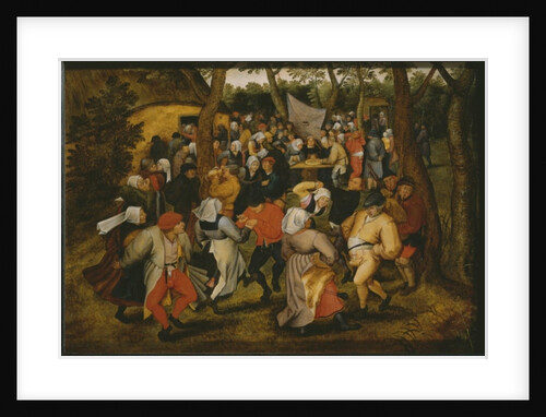 Open air wedding dance, 1610 by Pieter the Younger Brueghel