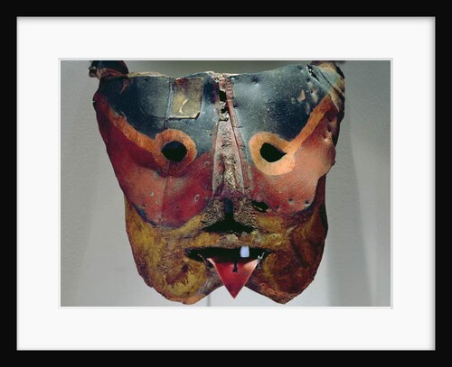 Mask of a Pascola dancer by School Mexican