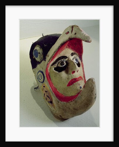 Eagle warrior mask by School Mexican