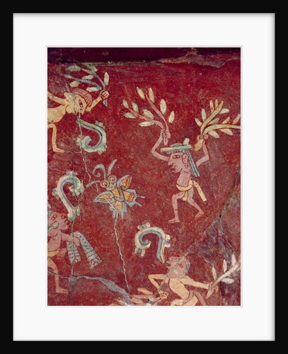 Fresco from the Palace of Tepantitla by Teotihuacan Teotihuacan