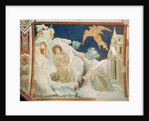 St Francis receiving the stigmata by Pietro Lorenzetti