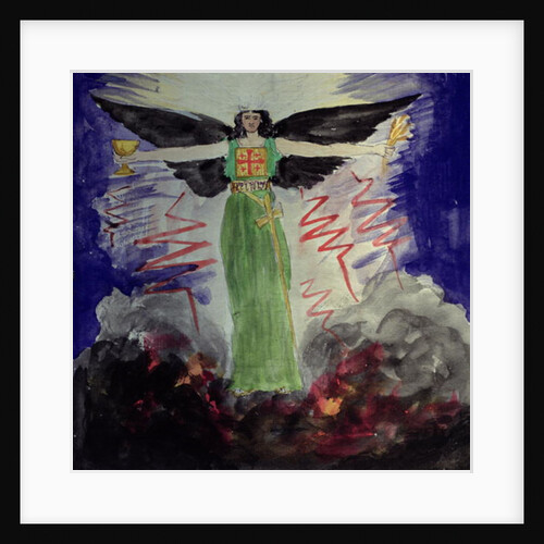 Telesmatic angelic figure, c.1892 by W.A. Ayton