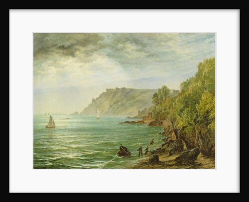 Salcombe Estuary, South Devon, 1882 by Henry Dawson