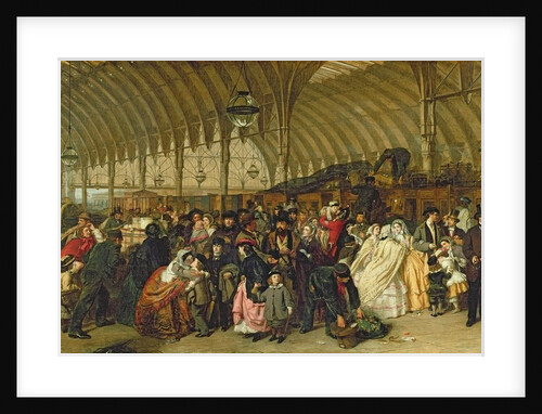 The Railway Station, 1862 by William Powell Frith