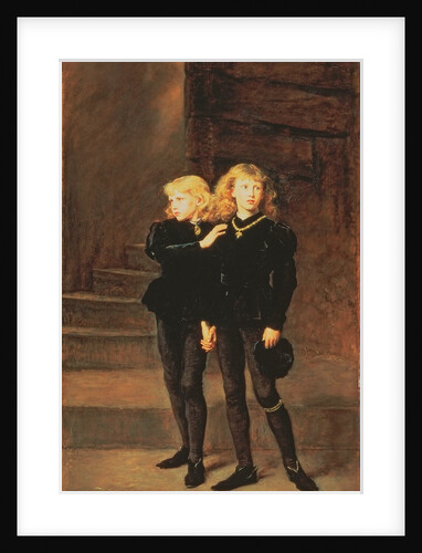 The Princes Edward and Richard in the Tower, 1878 by John Everett Millais