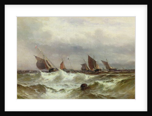 Dover Pilot and Fishing Boats by Theodore Weber