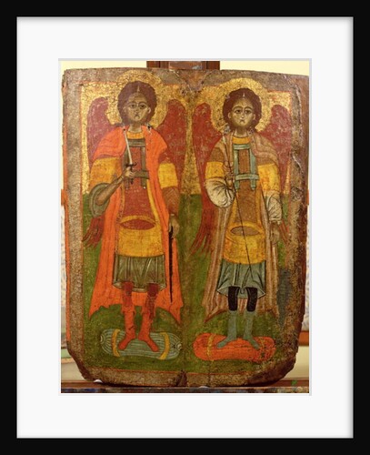 Archangels Michael and Gabriel by Anonymous