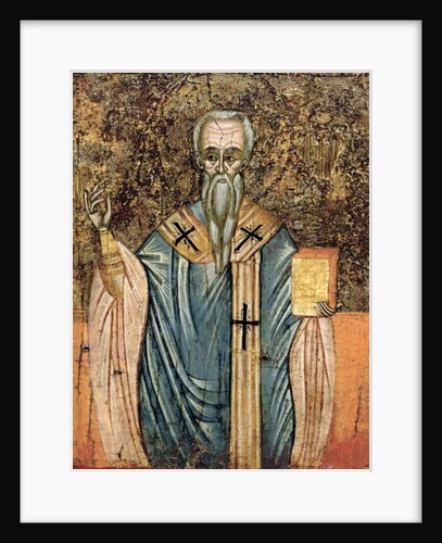 St. Cyril of Alexandria, icon by Greek School