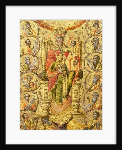 The Tree of Jesse, Ionian Isles icon, 18th century by Anonymous