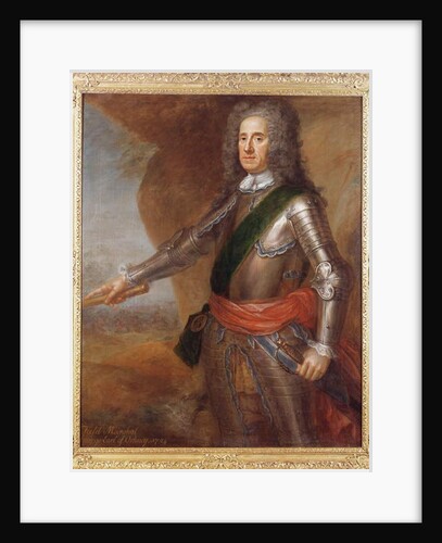 Field Marshal George Hamilton Earl of Orkney, 1724 by Martin Maingaud