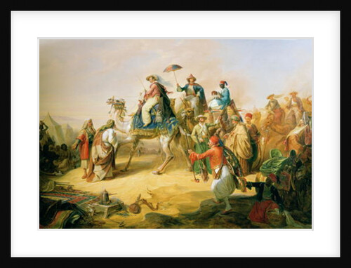 Prince Albrecht von Preussen on his Orient travel in 1843 by H. Kretschmer