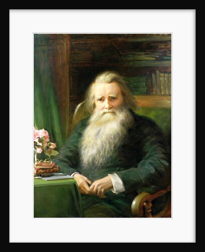 Portrait of John Ruskin 1897 by William Gersham Collingwood