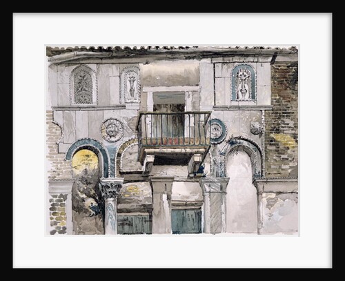 Fondaco dei Turchi, Venice by John Ruskin