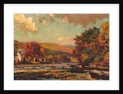 Llangollen, 1910 by Henry Joseph Wood