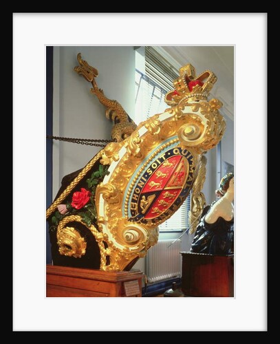 Figurehead of HMY Victoria and Albert II by English School