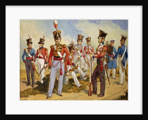 Royal Marines' Uniforms 1815-1850, c.1924 by Victor Huen