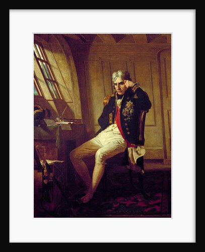 Portrait of Nelson by Charles Lucy