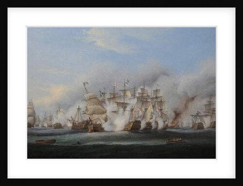 Battle of Trafalgar by Thomas Luny