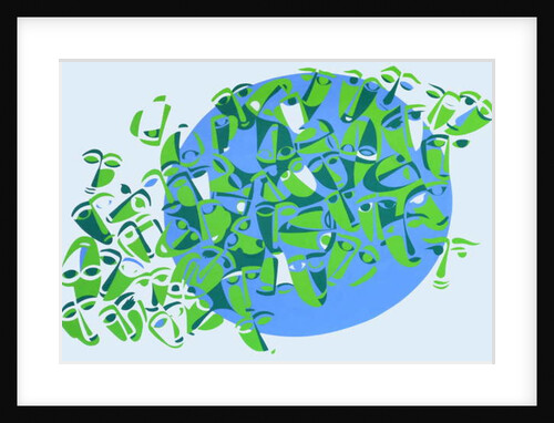 One-world human race, 2005 by Ron Waddams