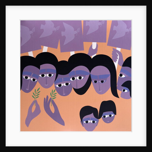 Silent Vigil 2, 1981 by Ron Waddams