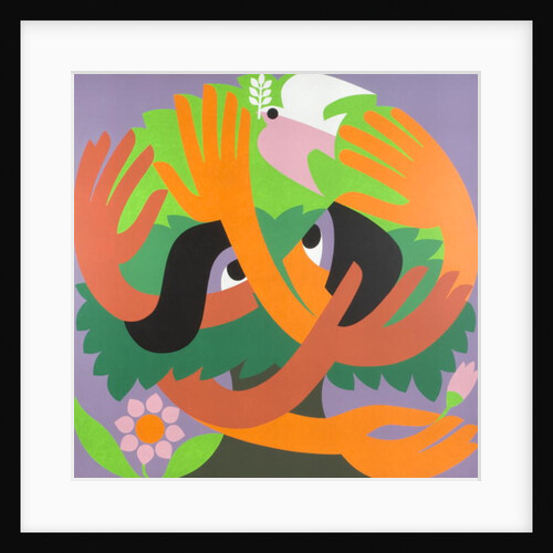 Bird Watchers, 1973 by Ron Waddams