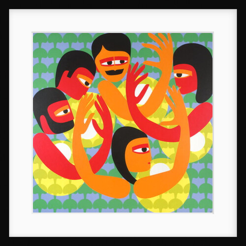 Celebrating, 1981 by Ron Waddams