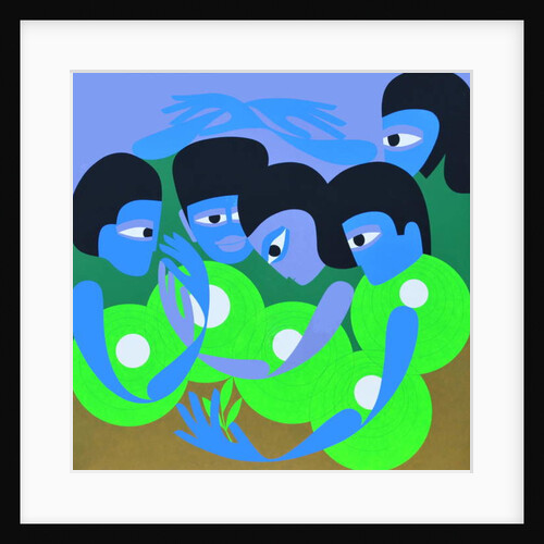 Gathering 1, 1980 by Ron Waddams