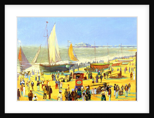 Ghosts on Brighton Beach by Robert Tyndall