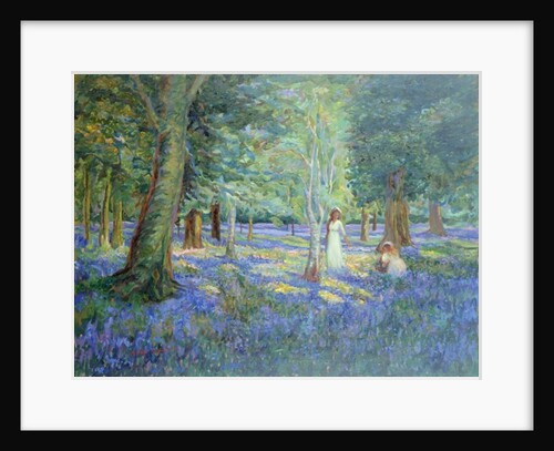 Bluebell Wood, 1908 by Robert Tyndall