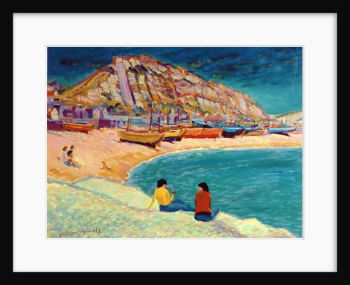 Hastings: beach scene by Robert Tyndall