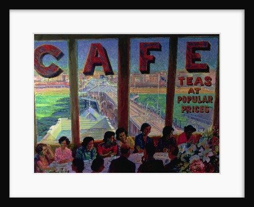 Tea on the Pier by Robert Tyndall