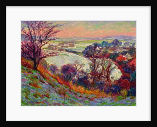 The Downs in Winter by Robert Tyndall