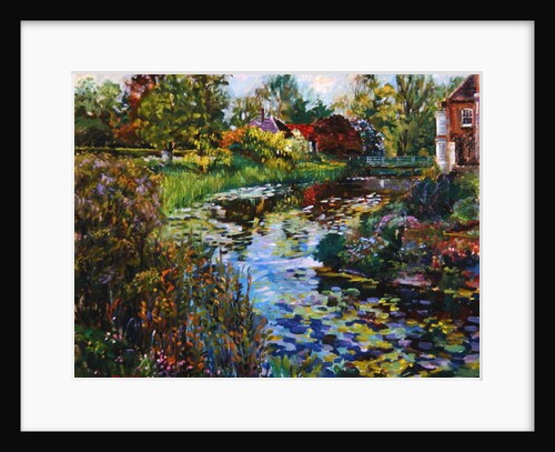 Moated House, New Timber, Sussex by Robert Tyndall